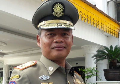 Kepala Badan Satpol PP Kota Pekanbaru Agus Pramono