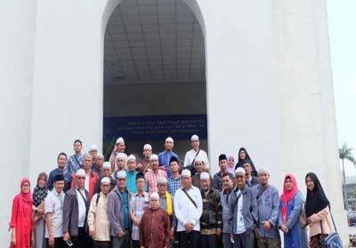 Para tokoh masyarakat serta Imam Masjid yang melakukan Studi atau Orientasi ke Jakarta.
