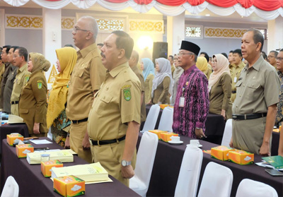 Sekretaris Daerah Kabupaten Inhil, H Said Syarifuddin hadiri pertemuan Sekda Se-Provinsi Riau