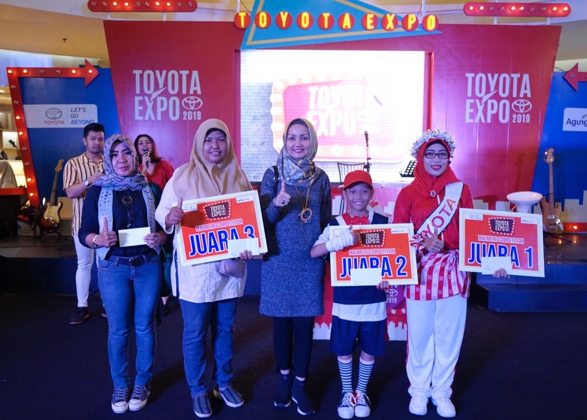 Berbagai kompetisi, games hingga penampilan live musik turut memeriahkan Toyota Expo 2019