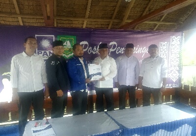 Rozali Saidun resmi mendaftarkan diri ke partai DPD PAN Bengkalis sebagai bakal calon Bupati Bengkalis. 