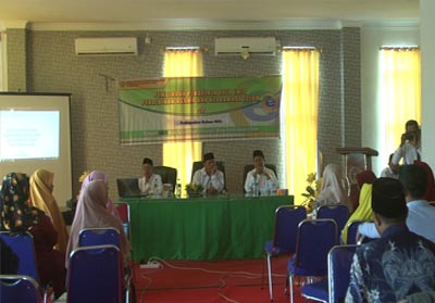 Kemenag Provinsi Riau menggelar pembinaan pengelolaan data emisi pendidikan agama dan keagamaan bagi operator di pensantren, MDA, TPQ, dan Guru PAI