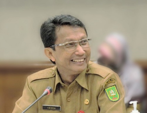 Plh Sekretaris Daerah (Sekda) Provinsi Riau, Indra . 