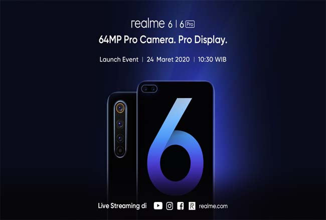 realme confirms 6 & 6 Pro.