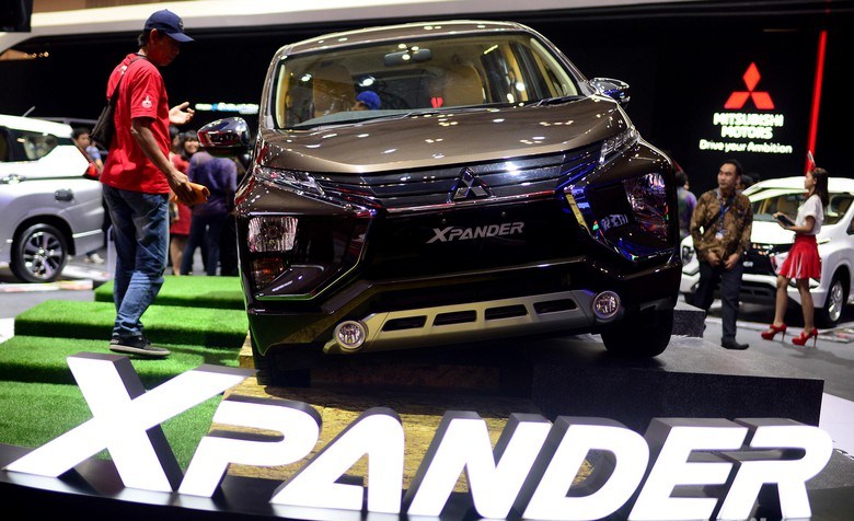 Mitsubishi Xpander saat hadir di ajang GIIAS 2018
