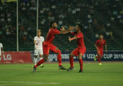 Tim U-22 Indonesia juara Piala AFF 2019.