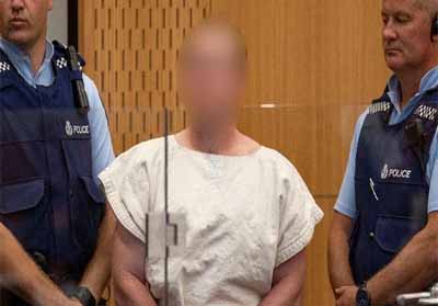 Pelaku teror masjid di Selandia Baru.