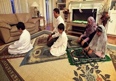 Rumah nyaman saat Ramadan.