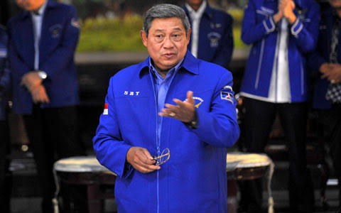 Ketua Umum Partai Demokrat Susilo Bambang Yudoyono