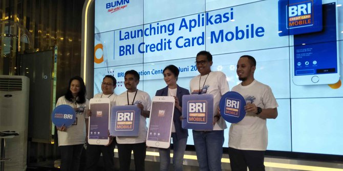 PT Bank Rakyat Indonesia (BRI) Tbk hadirkan aplikasi BRI Credit Card Mobile