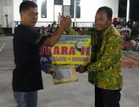 Tim Sepak Takraw Duta Kuantan Gunung Toar raih juara dua turnamen Kubu Jaya Cup II.