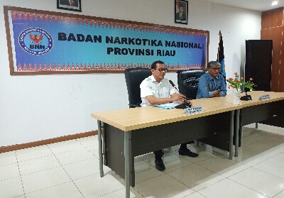 Kepala BNN Provinsi Riau Brigjend Untung Subagyo