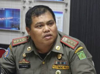 Kepala Satuan Polisi Pamong Praja (Kasatpol PP) T.M Syaifullah