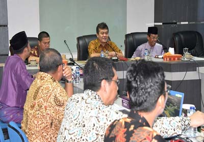 Rakor Pemkab bersama Kementerian Bidang Kemaritiman, Jumat (5/7/2019).
