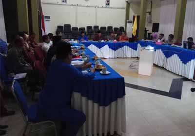 Pertemuan Organisasi Perubahan Sosial Indonesia (OPSI) Riau dengan Badan Kesatuan Bangsa dan Politik (Kesbangpol) Kota Pekanbaru