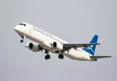 Ilustrasi pesawat Montenegro Airlines