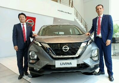 All New Nissan Livina diluncurkan di Pekanbaru.