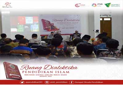 Dompet Dhuafa Pendidikan menggelar diskusi dan bedah buku karya Dr Adian Husaini.