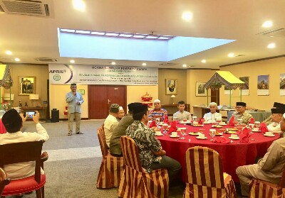 Kata sambutan oleh Direktur RAPP, Mhd Ali Shabri mengatakan perkembangan usaha di Riau Kompleks PT RAPP tidak hanya memproduksi pulp dan kertas saja, akan tetapi sudah menghasilkan produk turunan bernilai tambah yakni Serat Rayon atau Viskosa.