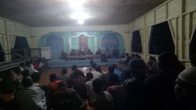 Pertemuan pengurus Koperasi BBDM dengan Kelompok tani Dusun Sukoharjo Desa Pakning Asal