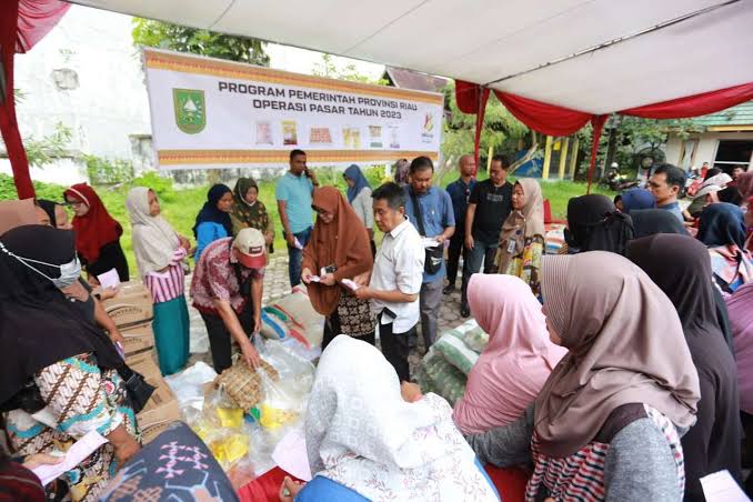 Tahun Ini Pemprov Riau Alokasikan Rp Miliar Untuk Pasar Murah