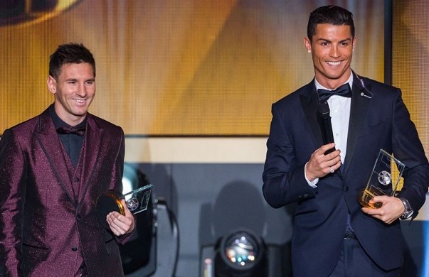 Messi dan Ronaldo.