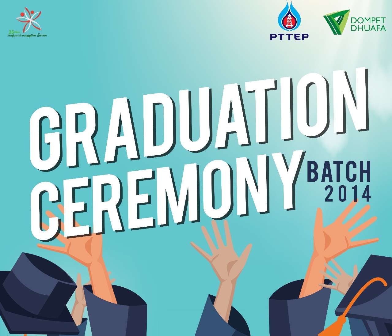 Graduation Ceremony Beastudi Etos-PTTEP Batch 2014 