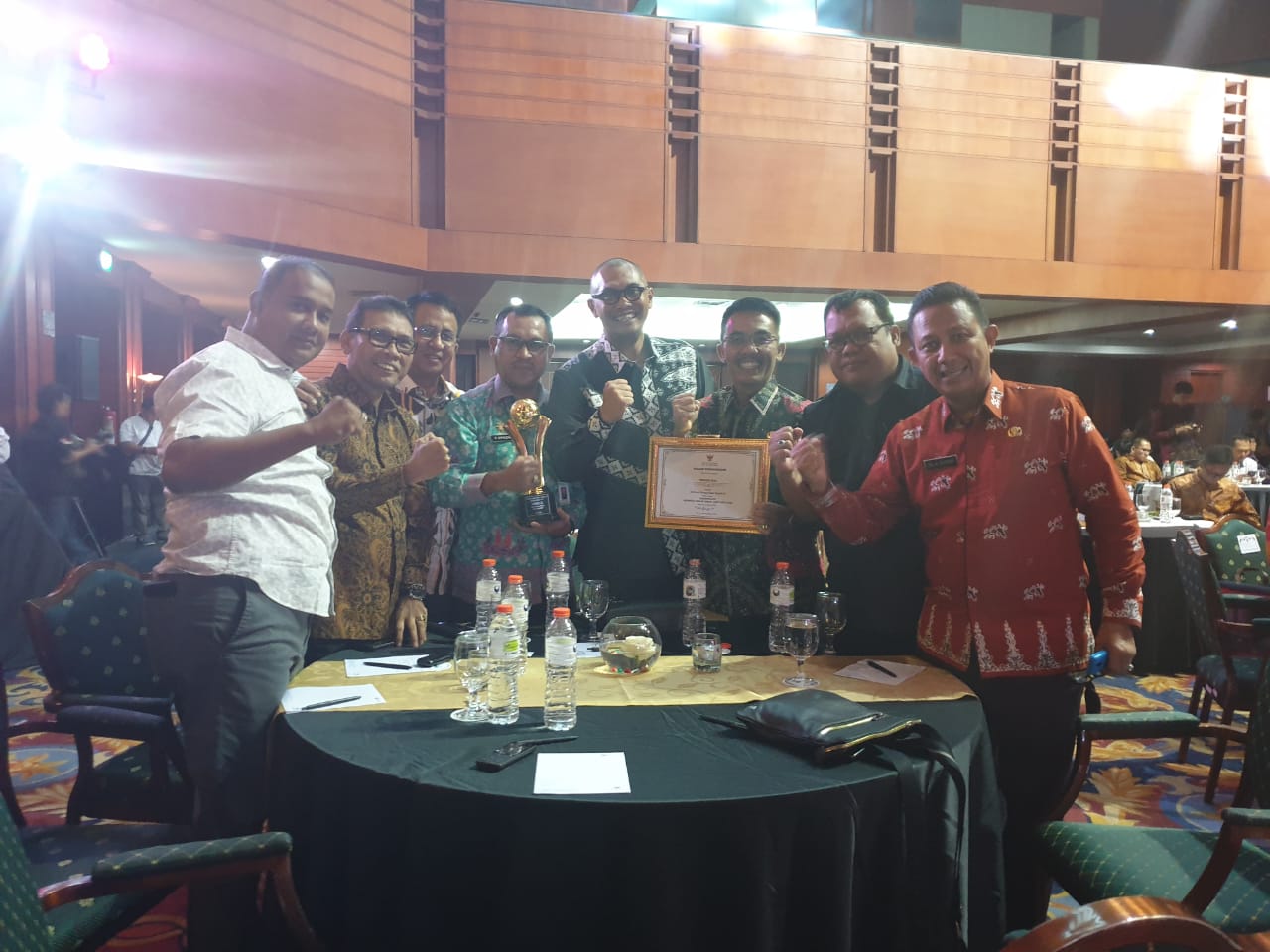 Kepala Dinas Pariwisata Pemuda dan Olahraga (Disparpora) Kepulauan Meranti, Rizki Hidayat saat  mengikuti rakor kementrian terhadap penerapan wisata halal di Jakarta.