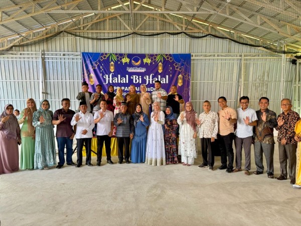 DPD NasDem Kabupaten Rokan Hilir (Rohil) menggelar acara halalbihalal (foto/ist)