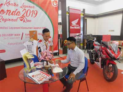 Kontes Layanan Honda Regional Riau Reguler Dealer 