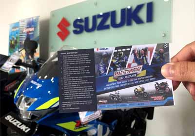 Ilustrasi Suzuki Ready to MotoGP