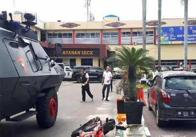 Terror Attack Riau police Station.