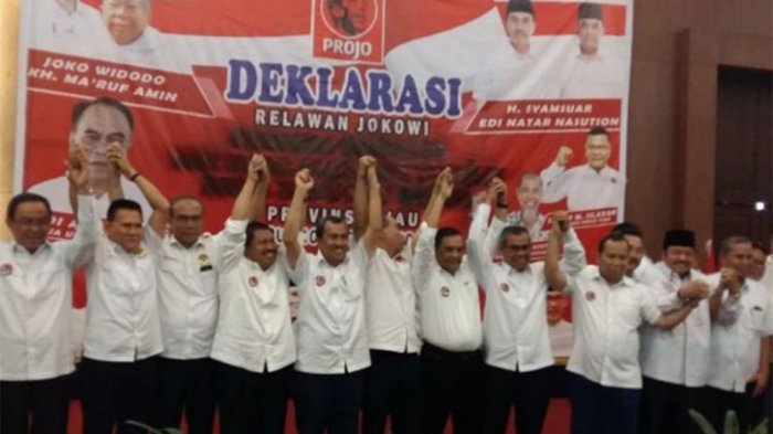 Deklarasi dukung Jokowi
