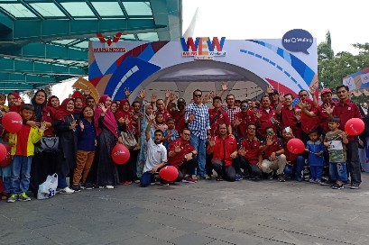 Wuling Experience Weekend (WEW) digelar di Mal Ska, Pekanbaru, Sabtu (7/9/2019).