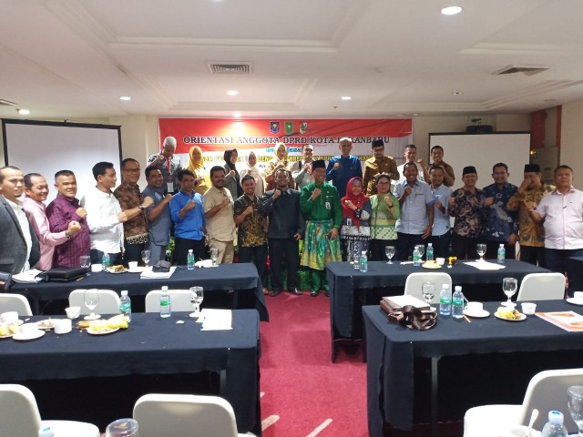 45 anggota DPRD Kota Pekanbaru periode 2019-2024 tuntas ikuti orientasi.