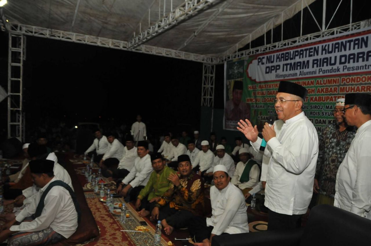Gubri hadiri Haul Masyayikh Alumni Ponpes se-Riau