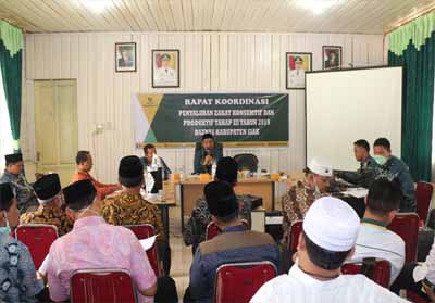 BAZNas Siak adakan Rapat Koordinasi dengan Unit Pengumpulan Zakat (UPZ) Kecamatan dan UPZ Masjid.