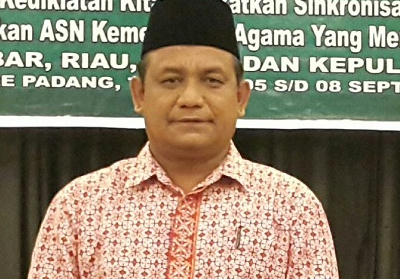 Kepala Kementerian Agama Kabupaten Pelalawan, H.Muhammad Rais, M.PdI