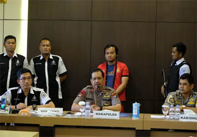 Erick Sumber Asri diciduk Polda Kalimantan Tengah (Kalteng).