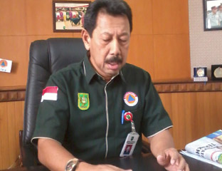 Kepala Badan Penanggulangan Bencana Daerah (BPBD) Riau, Edwar Sanger