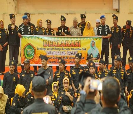 LLMB Riau dukung Dr Afni Maju Pilkada Siak 2024.(foto: istimewa)
