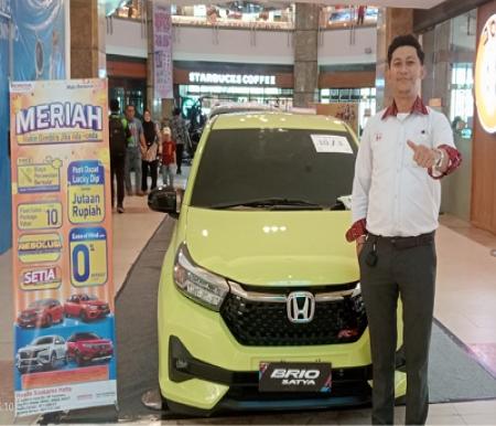 Marketing Honda Soekarno Hatta, Hadi Putra.(foto: mimi/halloriau.com)