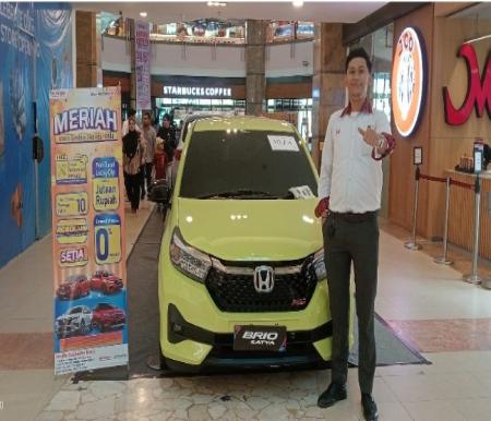Honda Soekarno Hatta tawarkan promo di pameran Mall SKA Pekanbaru (foto/Mimi)