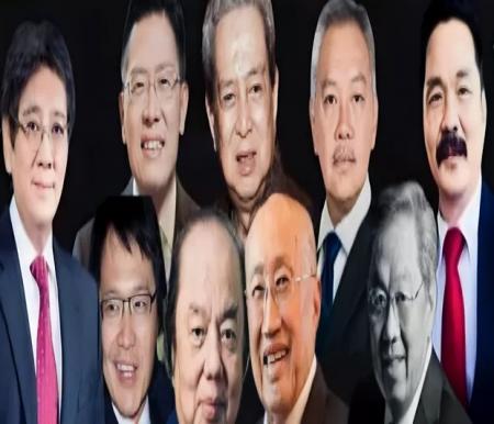 Sosok 9 naga penguasa ekonomi Indonesia.