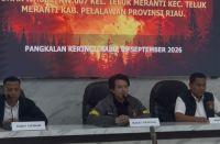 Polres Pelalawan Amankan 3 Warga Pembakar Lahan di SM Kerumutan