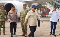 Tinjau Karhutla di Riau, Kabut Asap Sambut Kedatangan Presiden Prabowo