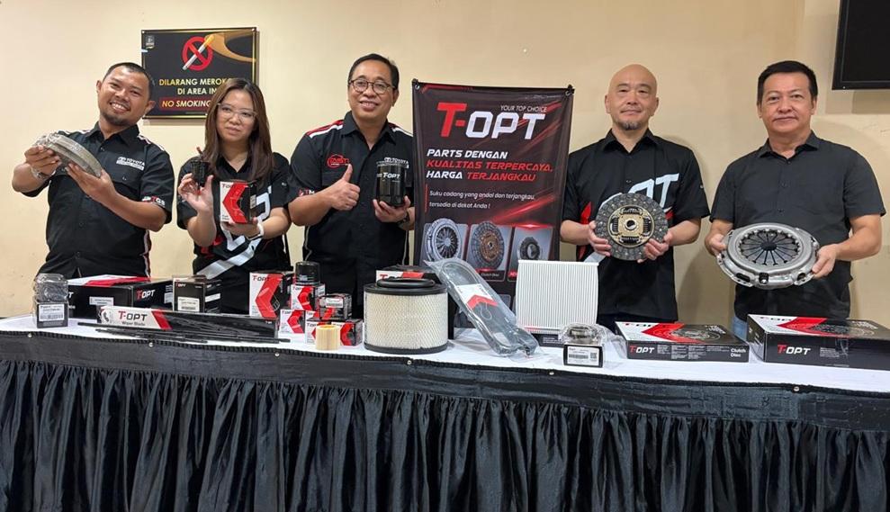 Tasti dan Autostar Kenalkan T-OPT, Suku Cadang Berkualitas Harga Terjangkau