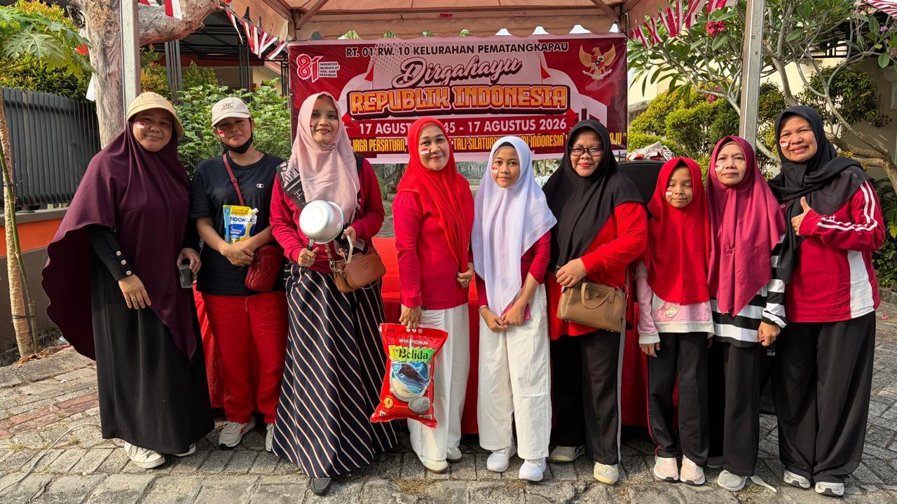 Warga Oasis Pematang Kapau Semarakkan HUT ke-81 RI