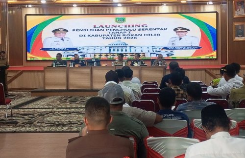 Pilpeng Rohil 2026 dimulai.(foto: afrizal/halloriau.com)