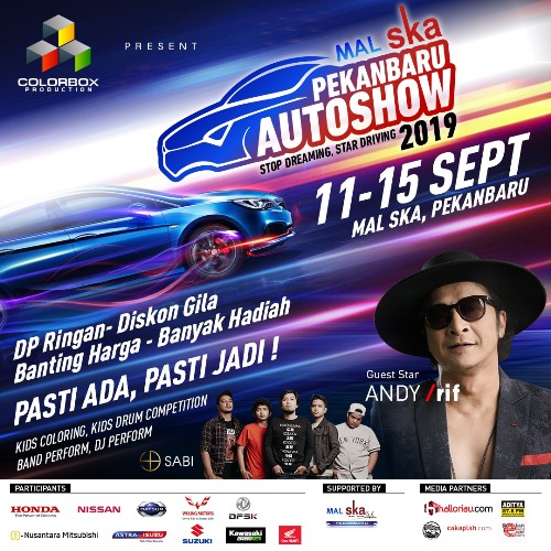 Usung Tema Stop Dreaming Start Driving, Pekanbaru Auto Show 2019 Targetkan 600 SPK